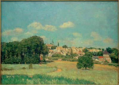 View of Marly-le-Roi, Sun Effect by Alfred Sisley