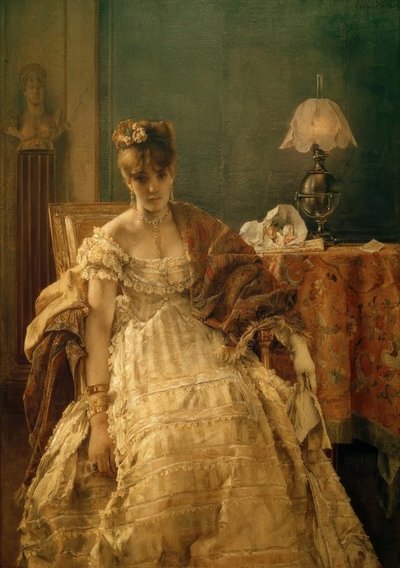 Desperate by Alfred Emile Stevens