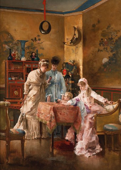 The Visitors by Alfred Emile Stevens