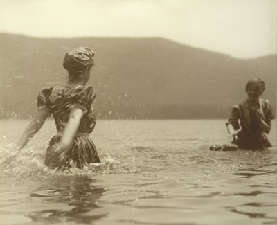 Emmy and Selma, Lake George by Alfred Stieglitz