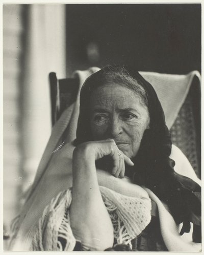 Hedwig Stieglitz by Alfred Stieglitz