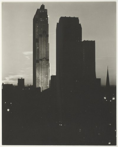 New York from the Shelton by Alfred Stieglitz