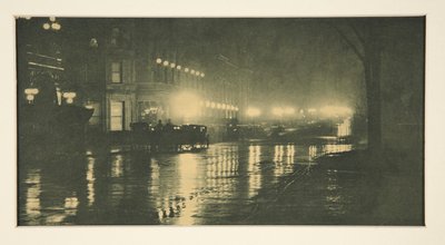 Reflections-Night (New York) by Alfred Stieglitz