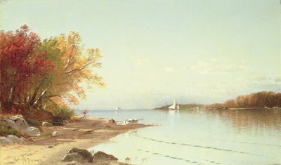 Narragansett Bay, Autumn, Rhode Island by Alfred Thompson Bricher