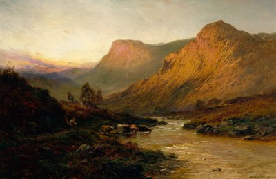 River Tay by Alfred de Breanski