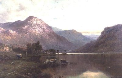 The Head of Loch Lomond by Alfred de Breanski
