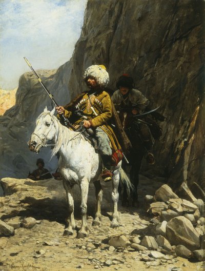 The Cossack by Alfred von Wierusz Kowalski