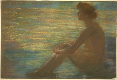 Nude against Sea by Alice Pike Barney
