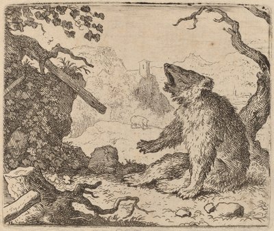 The Bear Sent as Messenger by Allart van Everdingen