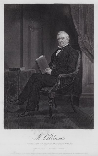 Millard Fillmore by Alonzo (after) Chappel