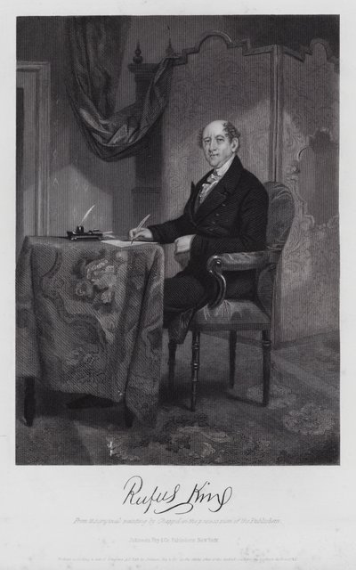 Rufus King by Alonzo (after) Chappel