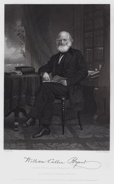 William Cullen Bryant by Alonzo (after) Chappel