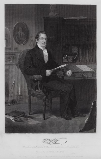 William Wirt by Alonzo (after) Chappel