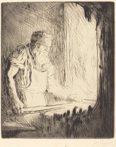 Blacksmith by Alphonse Legros