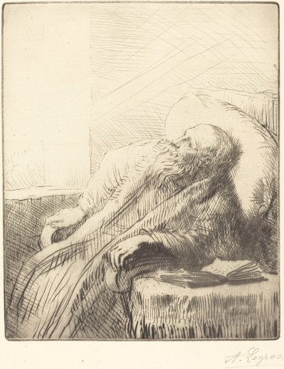 Convalescent by Alphonse Legros