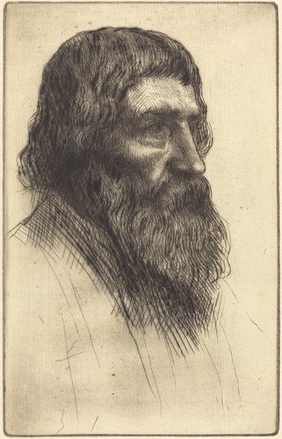 English Peasant by Alphonse Legros