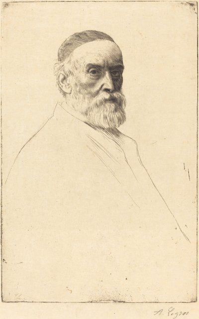 G.F. Watts, R.A. by Alphonse Legros