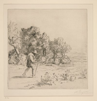 The Peddler by Alphonse Legros