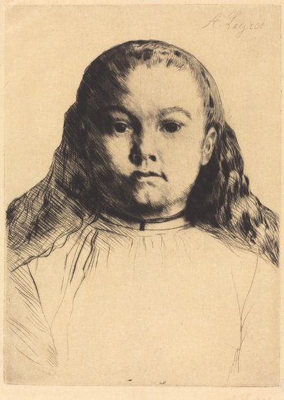 Little Marie by Alphonse Legros