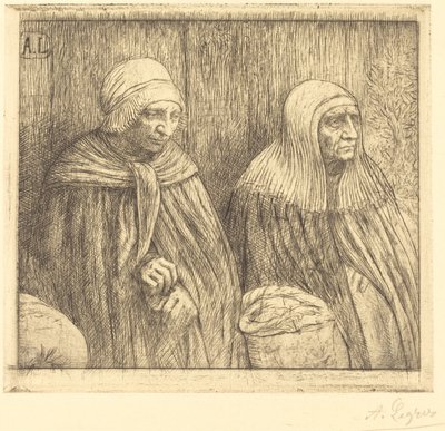 Peasants by Alphonse Legros