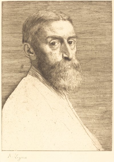 Sir Edward John Poynter, 1877 by Alphonse Legros