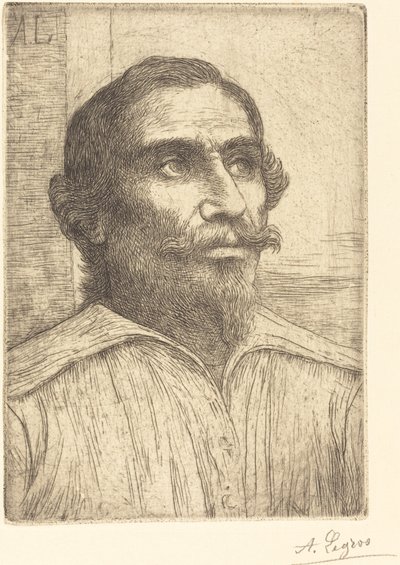 Study of a Spaniard by Alphonse Legros