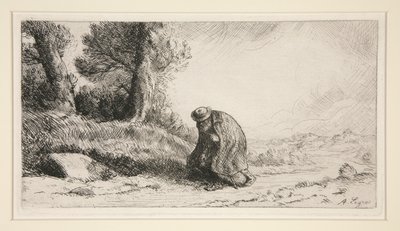 The Wayfarer by Alphonse Legros