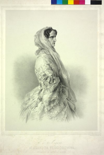 Princess Charlotte of Prussia by Alphonse Leon Noel