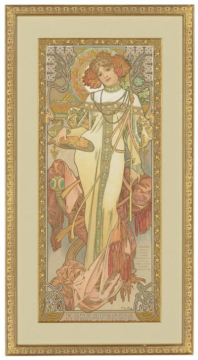 Four Seasons: Autumn by Alphonse Mucha