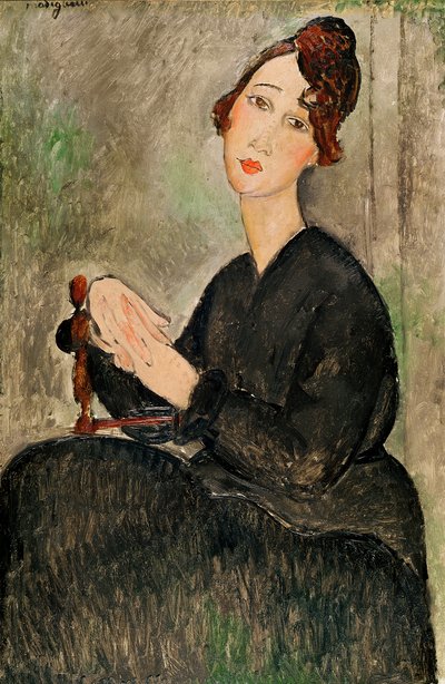 Portrait of Dedie Hayden, 1918 by Amedeo Modigliani