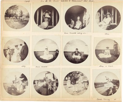 Charles Walter Amory family album by American 19th Century