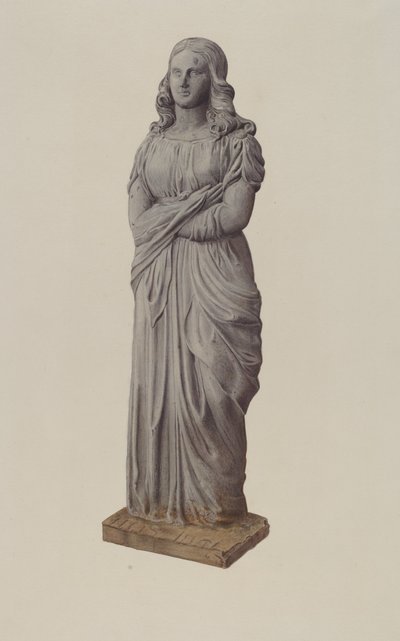 Garden Figure by American 20th Century