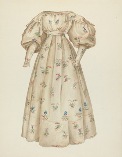 Muslin Dress by American 20th Century