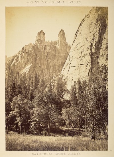 Cathedral Spires, Yosemite Valley by American Photographer