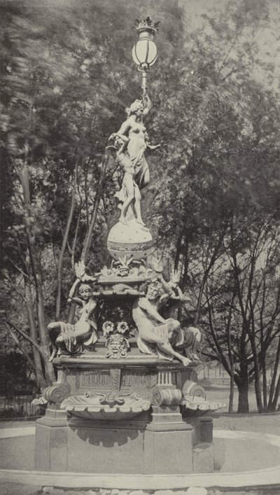 The German Fountain by American Photographer