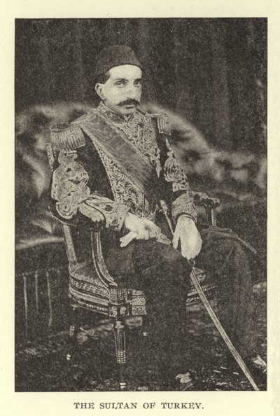 The Sultan of Turkey by American Photographer