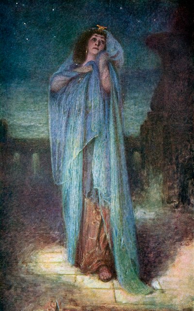 Actress Emma Eames as Aida by American School