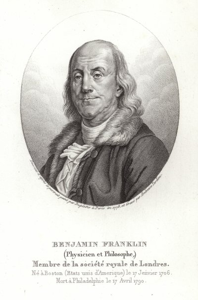 Benjamin Franklin by American School