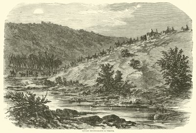 Cavalry Reconnaissance in Virginia, September 1862 by American School