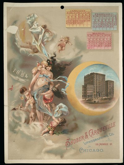 Shober & Carqueville Trade Card by American School