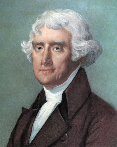 Thomas Jefferson by American School