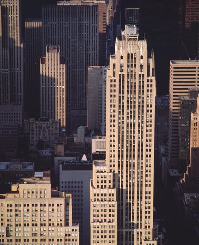 View of skyscrapers by American School