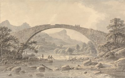 Pont Newydd Near Dolgelly by Amos Green