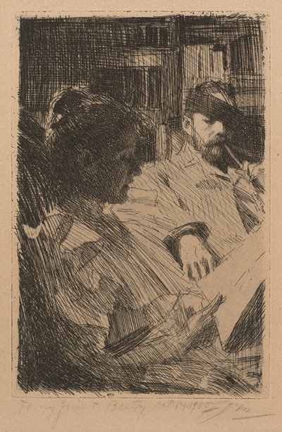 Reading La Lecture by Anders Leonard Zorn