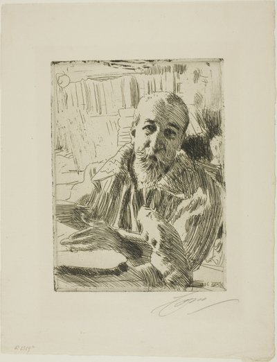 Anatole France by Anders Leonard Zorn