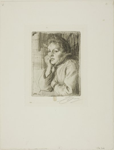 Kesti, a Mora Peasant by Anders Leonard Zorn