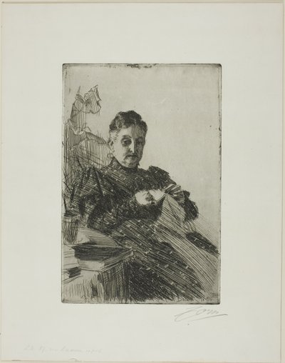 Mme Lamm II by Anders Leonard Zorn