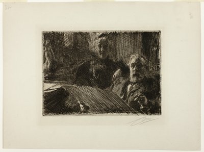 Mr. and Mrs. Fürstenberg by Anders Leonard Zorn