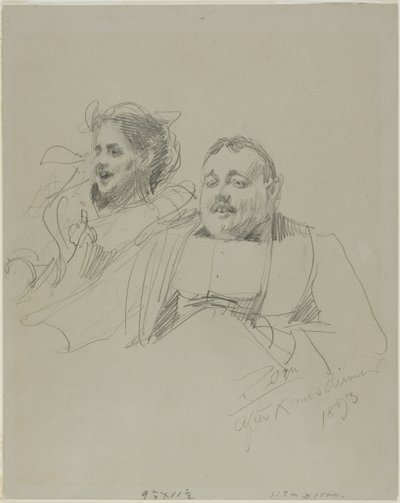 Mr. and Mrs. Raymond Johnson by Anders Leonard Zorn