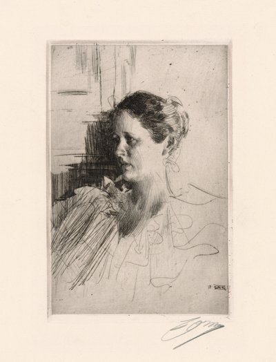 Mrs. Nagel by Anders Leonard Zorn